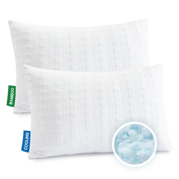 Almohadas Meoflaw Refrigerantes para Dormir Tamaño Estándar Juego de 2