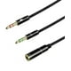 thumbnail image 5 of Cable Adaptador Audio Y Microfono A Jack 3.5 Mm Hembra multicolor, 5 of 7