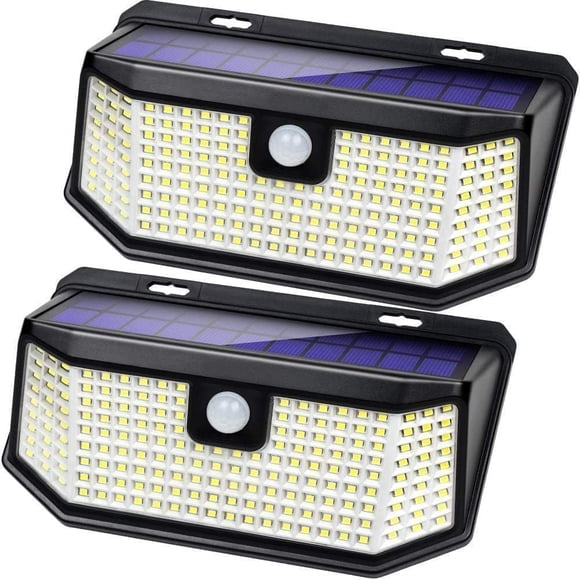 Luces solares para exterior Aootek 182 LED 2500 lm IP65 impermeables