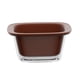 thumbnail image 2 of Canasto De Lavado De Frutas Y Verduras De Doble Capa Rojo Oscuro, 2 of 3
