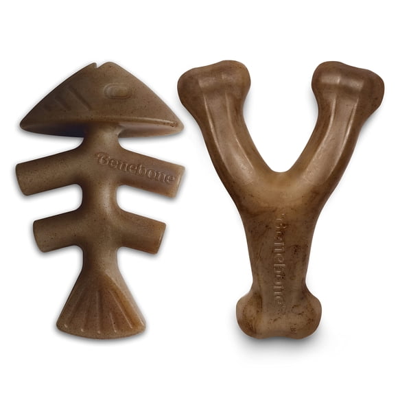 Juego De 1 Pieza Pequeña De Dog Chew Toys Fishbone Fishbone