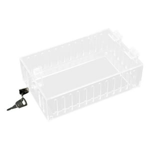 Genérico - Caja De Bloqueo De Termostato Con Llave Transparente Para Caja De Bloqueo De Paneles De Aire Acondicionado De Pared Con Cerradura