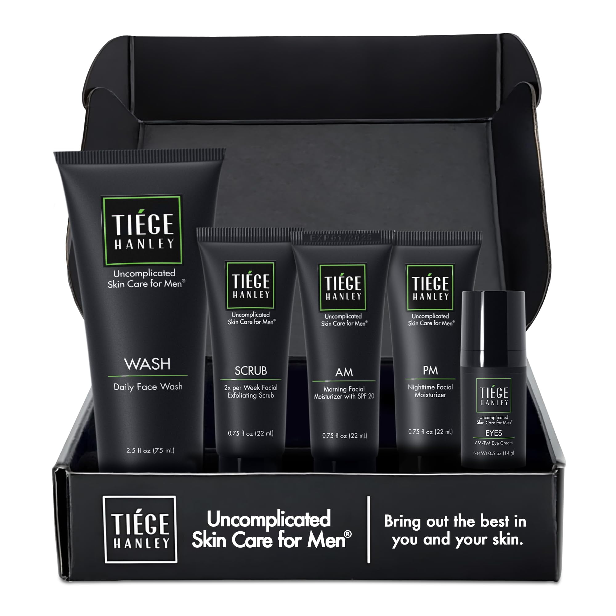 Set De Cuidado De La Piel Tiege Hanley Advanced Rutina Para Hombre Level 2