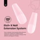 thumbnail image 2 of Uñas de gel Nail Tips Beetles Etch-X Half Mate, 288 unidades, 12 tamaños, 2 of 7