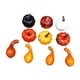 thumbnail image 4 of 10x Calabazas Falsas Modelo Rústico Vegetales Artificiales Para Halloween Hogar Otoño, 4 of 5