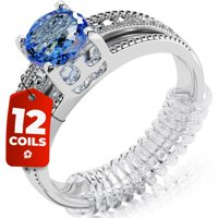 5 Stars United - Ajustador De Tamaño De Anillos, Paquete De 12 Unidades Para Anillos Sueltos De Hasta 6 Mm, 5 Stars U