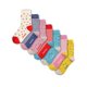 thumbnail image 1 of Calcetines COTTON DAY Pack de 7 con estampado floral para niñas, 1 of 5