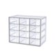 thumbnail image 1 of Organizador gris apilable de 12 cajones BLUE GINKGO, 1 of 7