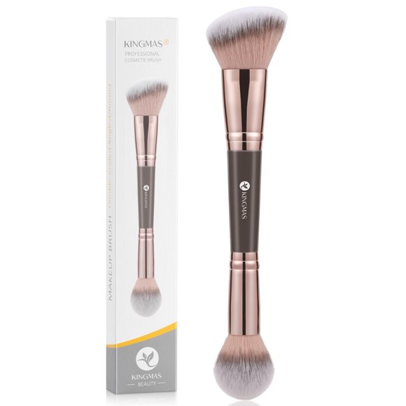 KINGMAS Foundation Makeup Brush, Premium Dual Concealer Brush