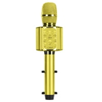 Microlab - Mic Karaoke Lil Voice Led Soporte Gold