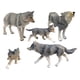 thumbnail image 5 of Lobo Animal Modelo Animal Salvaje Zoológico Granja Modelo Juguete Plástico Para Ni?os Educación, 5 of 5