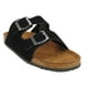 thumbnail image 2 of Sandalia New Walk Doble Correa Negra, 2 of 5
