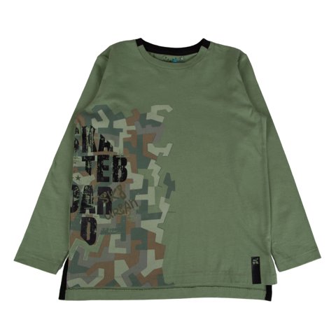 Polera Niño Verde Pillin
