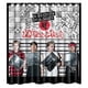 thumbnail image 1 of Cortina de ducha Seconds of Summer Good Girls, juego de cortina de baño con ganchos, tamaño 66 x 72 pulgadas, 1 of 3