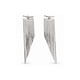 thumbnail image 2 of Aros Cascada Plata – flecos que se mueven contigo, 2 of 3