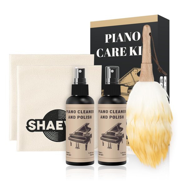 Limpiador de Piano Shaevle Kit de Cuidado Todo en Uno 100 ml