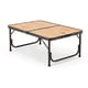 thumbnail image 1 of Mesa Mdf Plegable De Exterior - L / Madera negro, 1 of 3