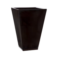 Floridis - Macetero Marron Marmol Zurique 55Cm Alto Con Plato