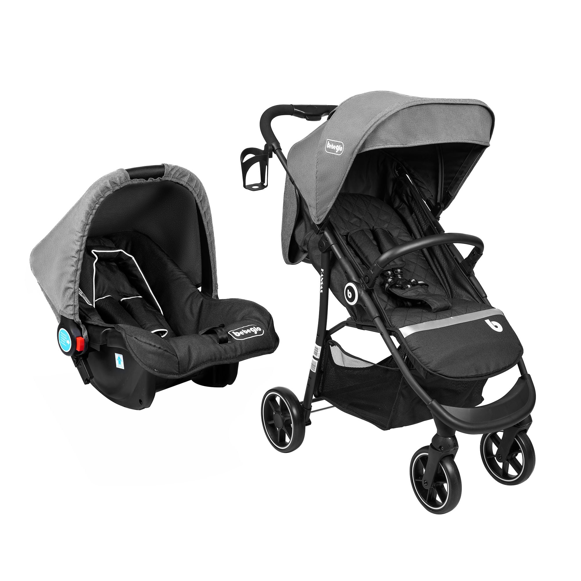Coche Travel System Kansas RS-13551 Gris