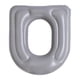 thumbnail image 4 of Cojín De Inodoro Inflable, Cojín De Apoyo Para Viajes, Hogar, Ancianos, Gris, 4 of 5