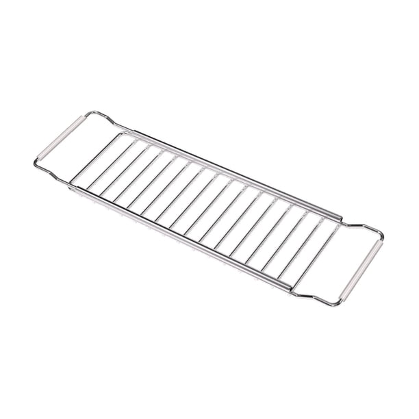 Cubierta para sobre el fregadero, expandible, ahorradora de espacio, portátil, extraíble, posavasos de corcho para sobre el fregadero, escurridor de c Pequeño