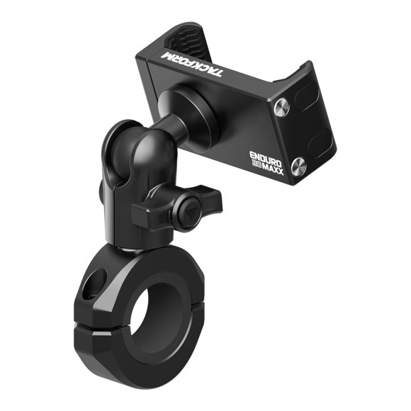 Soporte para teléfono Tackform 20MAXX Spring Cradle para motocicleta, negro