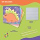 thumbnail image 2 of Kit de arte Poke Poke Jackinthebox Poke Art Dinosaurios, 2 of 9