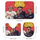 thumbnail image 3 of Odd Squad-theme 4-Piece Shower Curtain Set with Rugs, Waterproof Bathroom Decor Set Includes Bath Mat, U-Shaped Rug, Toilet Lid Cover and Curtain with Hooks, 3 of 6