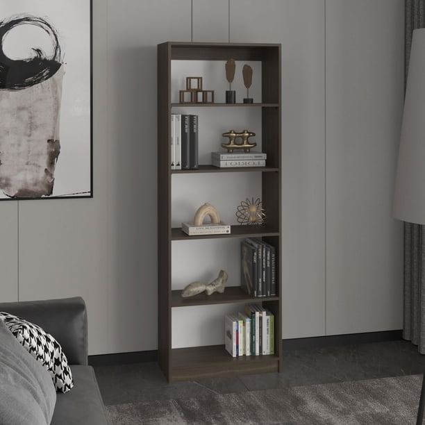 Estante Home-E M3 5 Niveles Milan Y Blanco
