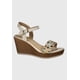 thumbnail image 1 of Sandalia Ximena Beige, 1 of 5