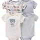 thumbnail image 1 of Get Ready to Fall in Love with Our 4pcs Soft and Breathable Newborn Infant Rompers! Perfect for Baby Boys and Girls, These Short Sleeve Round Neck Bodysuits Feature Adorable Cartoon Animal and Flowers, 1 of 5