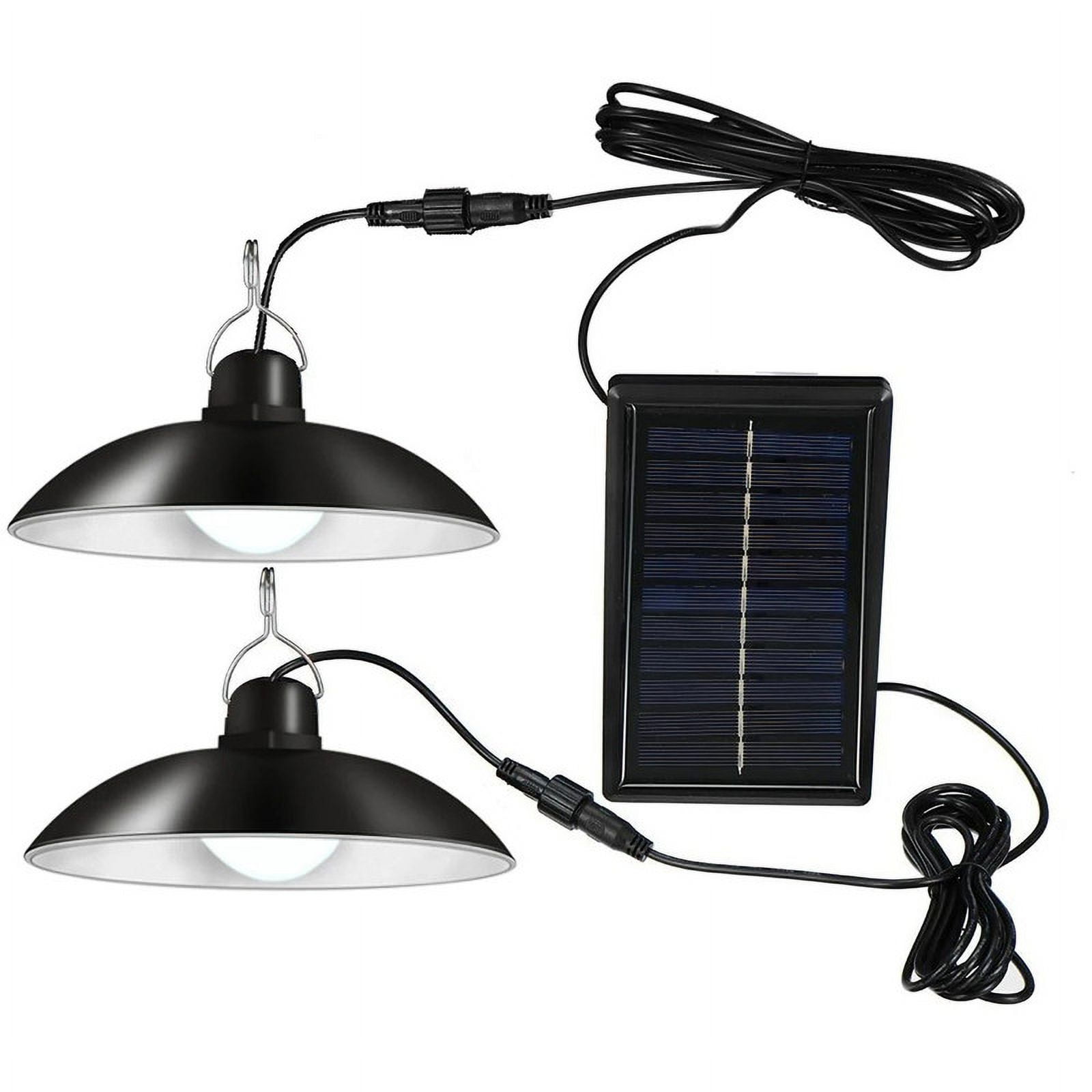 Genérico - Luz Solar Led Colgante Exterior Lampara Solar Rondon