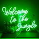 thumbnail image 3 of Letrero de neón FAXFSIGN Welcome to the Jungle Green LED, 33 x 42 cm, 3 of 3