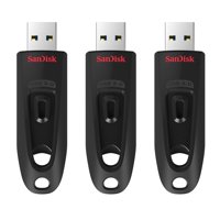 Unidad Flash Usb Sandisk Ultra 32 Gb, Paquete De 3 Unidades Usb 3.0 130 Mb/S