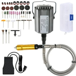 Amoladora De Eje Flexible Vevor 780W, Herramienta Rotativa 500-23000 Rpm, 131 Unidades