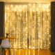 thumbnail image 4 of Luces Navidad Cascada Cálida 3mx3m Diamante, 4 of 5