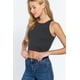 thumbnail image 4 of Saronite Top Corto Básico de Tirantes con Cuello Halter, Gris Carbón (para Mujer), 4 of 4