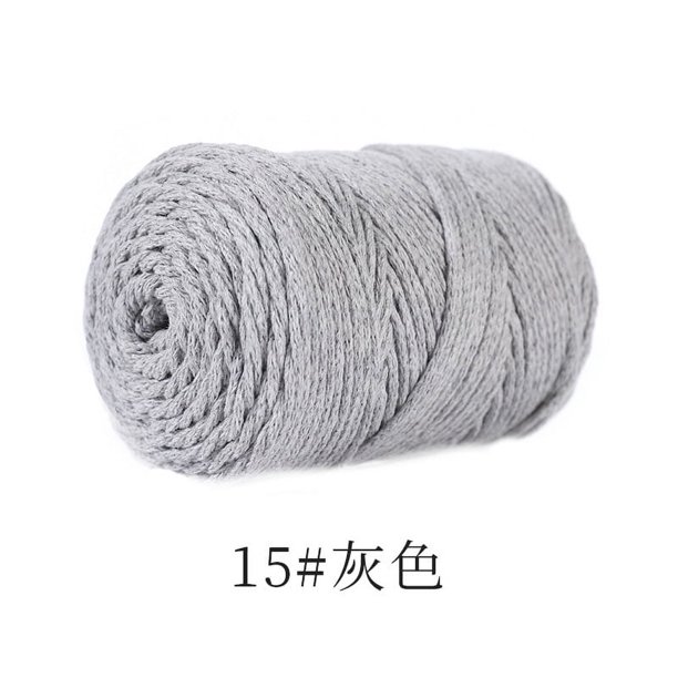 Xiao Hua Hilo para ganchillo - Suave y fácil de trabajar, ideal para bufandas, gorros, mantas y proyectos de bricolaje - Hilo premium para ganchillo, perfecto para principiantes y expertos, gris