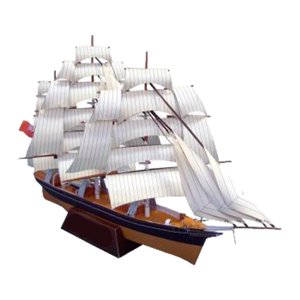 Magideal - Kits De Barcos De Vela De Papel, Artículos De Decoración De Escritorio Coleccionables, Kits De Modelos De Barcos De Ensamblaje Diy Para Niños Y Niñas