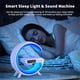 thumbnail image 3 of Sunrise Alarm Clock with Wireless BT Speakers, RGB Light, Bar Smart Light, and Dimmable Table Lamp - Wake Up to Rhythm and Enjoy Music All Day Long, 3 of 4