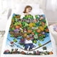 thumbnail image 5 of Plantas vs. Zombis anti-pilling, suave, ligera, esponjosa y acogedora de lujo para hogar y cocina – Perfecta para niños y adultos,70X110cm, 5 of 6