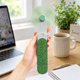 thumbnail image 4 of Ventilador de mano recargable CAIZISHEN verde con diamantes, 4 of 8