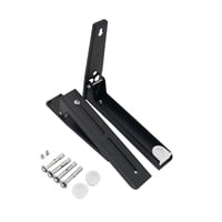 Bothyi - Rejilla Retráctil Plegable Para Horno Microondas, Soporte De Pared Para Cocina Y Hogar, Color Negro