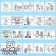 thumbnail image 4 of Tableta Bluey de animación en movimiento con 20 insertos y marcadores de diseño, 4 of 6