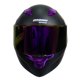 thumbnail image 3 of Casco Crown Racing F-700 Integral Morado DOT, 3 of 5