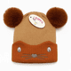 thumbnail image 1 of Gorro De Lana Infantil Diseño Raton Con Chiporro Y Pompones Bebe Unisex, 1 of 3
