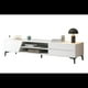 thumbnail image 1 of Rack TV Vinicius Blanco 120 cm Melamina Mueble Organizador, 1 of 4