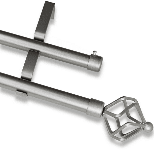 Barras De Cortina 19mm Extensibles Metálicas 120-210 Cm Guiza