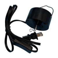 Ioensy - Motor Giratorio De Viento, Enchufe Estadounidense De 110V Para Decoraciones Interiores, Versátil Con Gancho