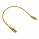 thumbnail image 4 of CPM-05-4. LINKMADE Pack de 4 cables patch de 50 cm, Cat5E, color amarillo, cubierta LSZH, multifilar con conectores inyectados., 4 of 4
